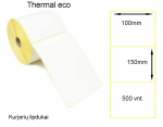 Lipnios termo etiketės 100x150 mm (Thermal ECO), 500 vnt