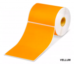 Lipnios etiketės 105x150mm. 500 vnt (Vellum) Ry&scaron;ki oranžinė