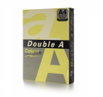 Spalvotas popierius Double A, A4, 80 g/m&sup2; 500l. BUTTER