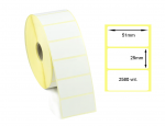 Lipnios Termo etiketės 51x25mm. 2580 vnt (Thermal ECO)