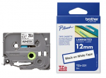 Brother TZe-231 Lipni juostelė (12 mm, juodas ant baltos) &ndash; Originali