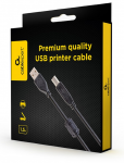 Laidas USB 2.0 A-B spausdintuvams (1,5 m)  Premium