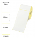 Lipnios etiketės 80x124mm. 500 vnt (Vellum)