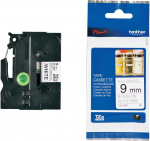 Lipni juostelė Brother TZE-N221 9mm. (Balta nelaminuota) OEM