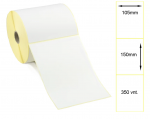 Lipnios Termo etiketės 105x150mm. 350 vnt (Thermal ECO)