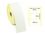 Lipnios Termo etiketės 50x25mm. 2000 vnt (Thermal ECO)