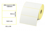 Lipnios etiketės 100x40mm. 1000 vnt (Vellum)