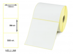 Lipnios etiketės 100x99mm. 500 vnt (Vellum)