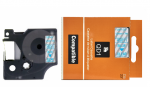 Dymo D1 45011 lipni juostelė (12 mm, mėlyna ant skaidrios) &ndash; Eco