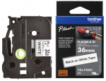 Lipni juostelė Brother TZE-FX261 36mm. (Balta lanksti) OEM