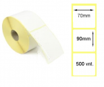 Lipnios Termo etiketės 70x90mm. 500 vnt (Thermal ECO)