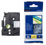 Lipni juostelė Brother TZE-PR935 12mm. (Sidabrinė / Balta) OEM