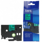 Lipni juostelė Brother TZE-751 24mm. (Žalia / Balta) ECO