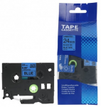 Lipni juostelė Brother TZE-551 24mm. (Mėlyna / Juoda) ECO