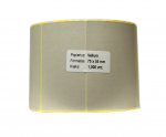 Lipnios etiketės 75x55mm. 1000 vnt (Vellum) pilka