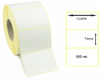 Lipnios Termo etiketės 102x74mm. 500 vnt (Thermal ECO)