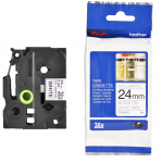 Lipni juostelė Brother TZE-N251 24mm. (Balta nelaminuota) OEM