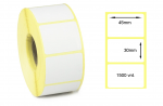 Lipnios Termo etiketės 45x30mm. 1500 vnt (Thermal ECO)