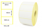 Lipnios etiketės 80x40mm. 1000 vnt (Vellum)
