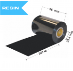 Dažanti juosta (Karboninė juosta) 56mm x 300m Resin
