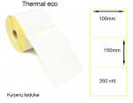 Lipnios Termo etiketės 100x150mm. 350 vnt (Thermal ECO)