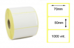 Lipnios Termo etiketės 70x50mm. 1000 vnt (Thermal ECO)