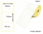 Lipnios etiketės 100x150mm. 350 vnt (Vellum)