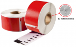 Lipni juostelė DYMO LW (S0722400) 36x89mm (Raudona)  su mikroschema