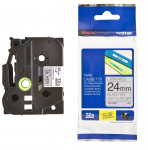 Lipni juostelė Brother TZE-M951 24mm. (Sidabrinė / juoda) OEM