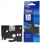 Brother TZE-121 Lipni juostelė (9mm, juodas ant skaidrios) &ndash; Eco
