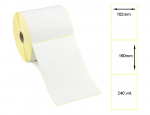 Lipnios Termo etiketės 102x190mm. 240 vnt Balti (Thermal ECO)