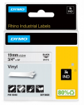 Lipni juostelė Dymo D1 18445, Vinyl 19mm. (Balta / Juoda) OEM