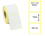 Lipnios Termo etiketės 50x70mm. 500 vnt (Thermal ECO)