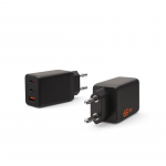 Įkroviklis UAG SRGE 65W 3Port ((2)USB-C, (1)USB-A)Wall Charger EU Black