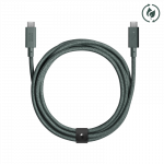 Native Union Diržo kabelis Pro (USB-C - USB-C) 2,4 m, žalia