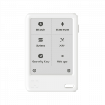 Ledger Nano Gen 5 Glacier White &mdash; kriptovaliutų aparatinė piniginė su atkūrimo raktu