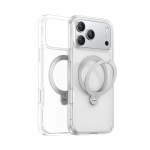 Dėklas Torras Ostand Q3 Spin, skaidrus - iPhone 17 Pro Max
