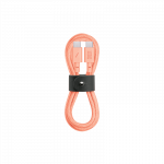 Native Union diržinis kabelis (USB-C - USB-C) 1,2 m, abrikosinis