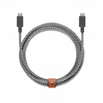 Native Union Diržo laidas XL (USB-C - USB-C) 3 m, zebra