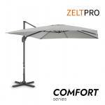 &Scaron;oninis saulės skėtis Comfort Light Grey