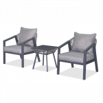 Balkono baldai Martinelli Milano pilkas