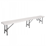 Plastikinis sodo suolas 240 cm