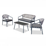 Lauko baldai sofa Martinelli Roma pilkas