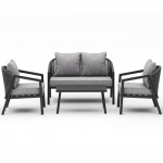 Lauko baldai sofa Martinelli Milano pilkas