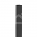 Stulpas tvorai 80x80 mm, H3,0 m, sienelė: 2,0 mm