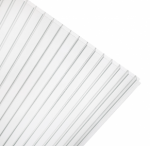 Kanalinis polikarbonatas 16 mm, skaidrus, 2, 3 m