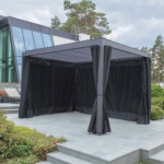 Poliesterio užuolaidos MIRADOR 111 pavėsinei