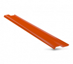 Pri&scaron;liejimo juosta prie kamino i&scaron; aliuminio FLEX LINE, 80x2000 mm