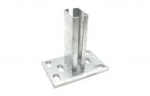 Pagrindas stulpo tvirtinimo 60x40 mm