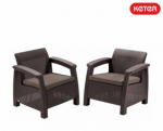 Krėslų komplektas CORFU DUO